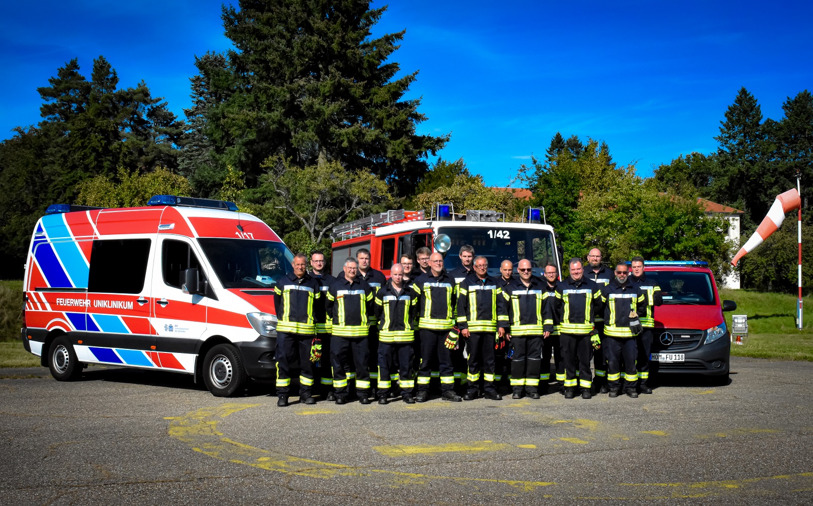 Betriebsfeuerwehrgruppe am Universitätsklinikum hat sich etabliert